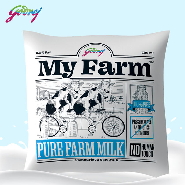 Godrej My Farm Fresh Pure Milk (Pouch)