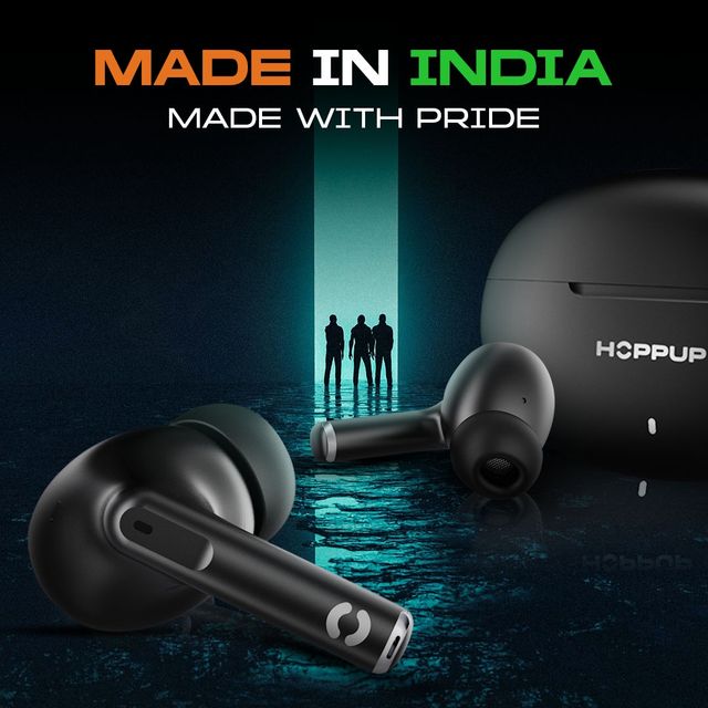 Airdoze S40 Earbuds With 13Mm Drivers,40H Playtime,Enc & Type-C Bluetooth Headset(Black)