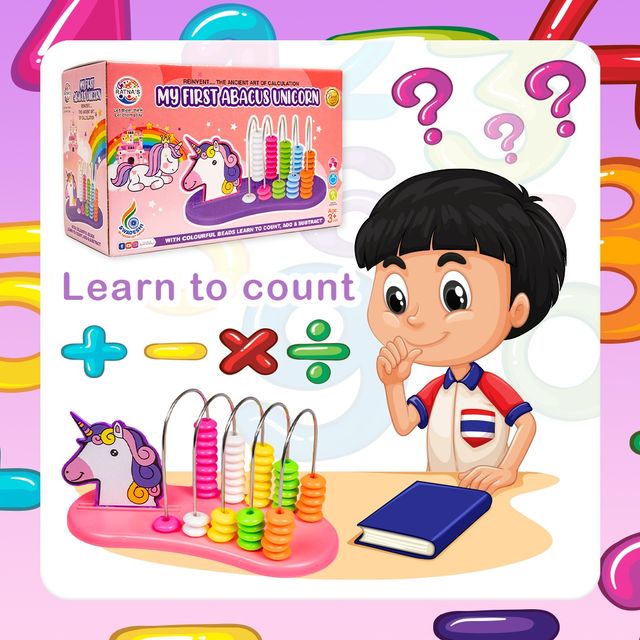 Ratna's My First Abacus Unicorn