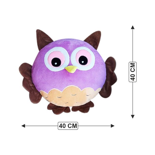 Webby Plush Cute Owl Shaped Soft Toys for Boys and Girls