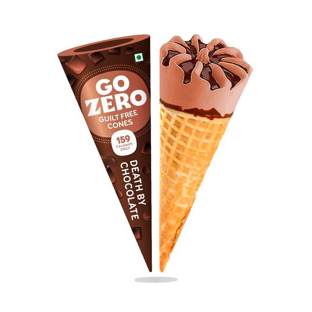 Go Zero - Death By Chocolate - Low Calorie Icecream Cone