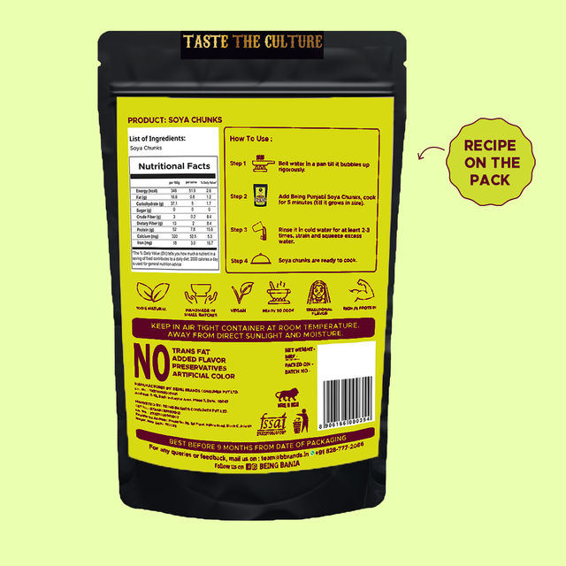 Being Punjabi Soya Chunks | Mini Chunks