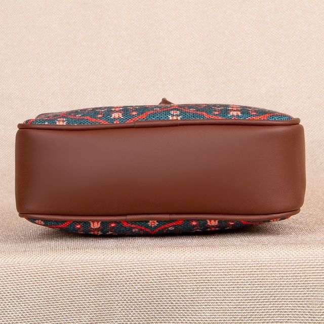 Zouk Women's Vegan Leather Sling Bag | Multicolour