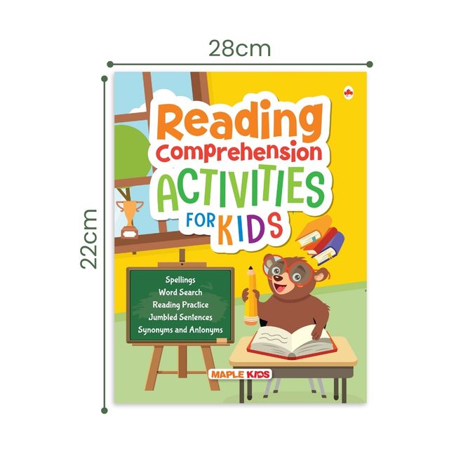 Reading Comprehension Activity Book for Kids | English Grammar | Reading and Writing Activities