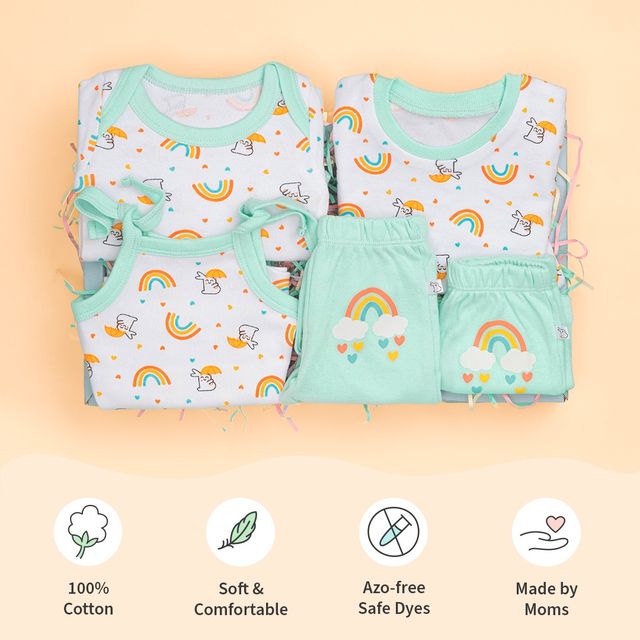 Super Bottoms Love Baby Gift Set For Kids | Multicolour | 0 - 6 months