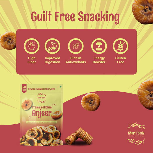Khari Foods Fig / Anjeer Dried