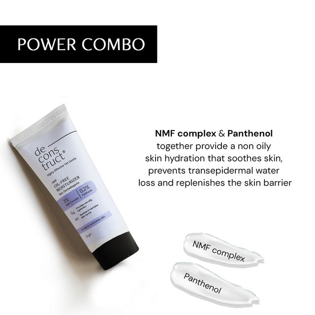 Deconstruct Oil-Free Moisturizer For Oily Skin - 3% Nmf Complex + 0.2% Panthenol