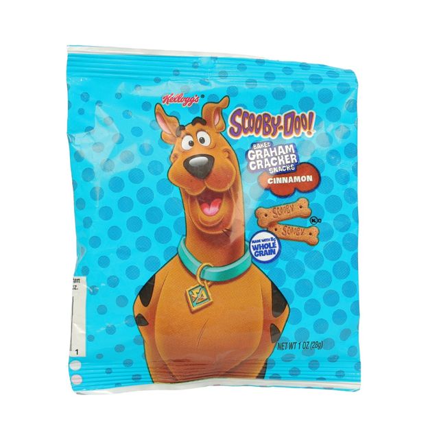 Kellogg's SCOOBY-DOO! Baked Graham Cracker Snacks,Cinnamon