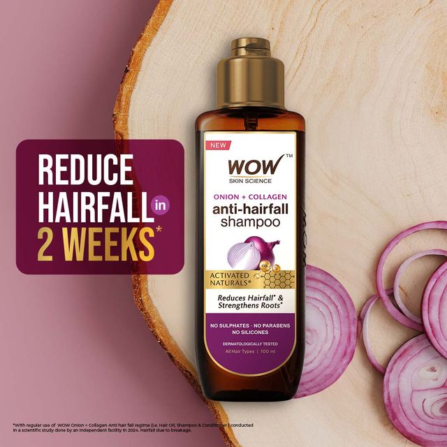 WOW Skin Science Onion Oil Shampoo 