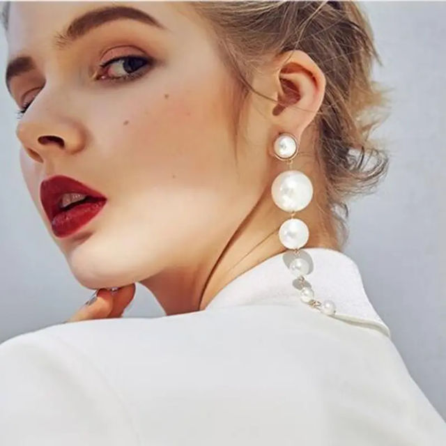 Estailo Fashion Women's Jewellery Earrings White OS | E0001468