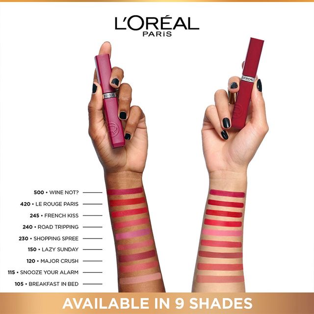 L'Oreal Paris Infallible Matte Resistance Liquid Lipstick, Le Rouge Paris 420