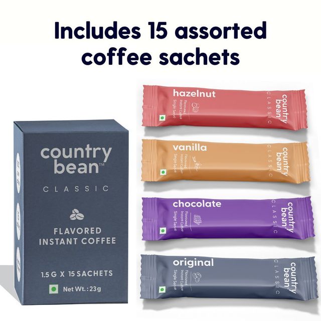 Country Bean Assorted Medium Roast Instant Coffee