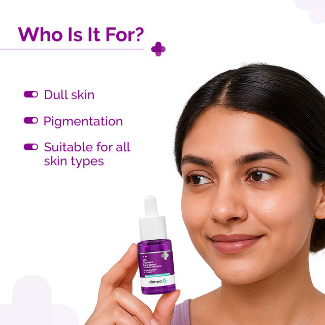 The Derma Co 10% Vitamin C Face Serum With 5% Niacinamide & Hyaluronic Acid For Skin Radiance