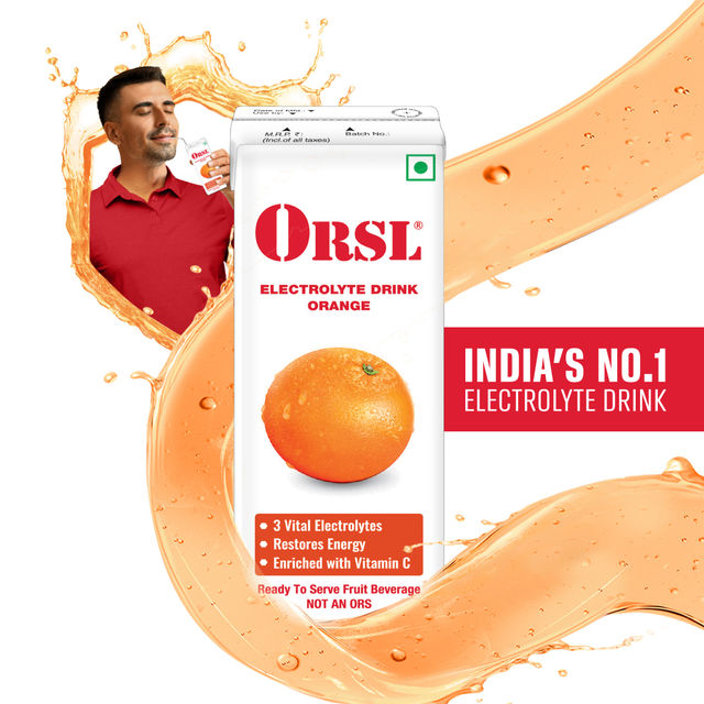 ORSL Orange Drink with Electrolytes 200 ml Combo
