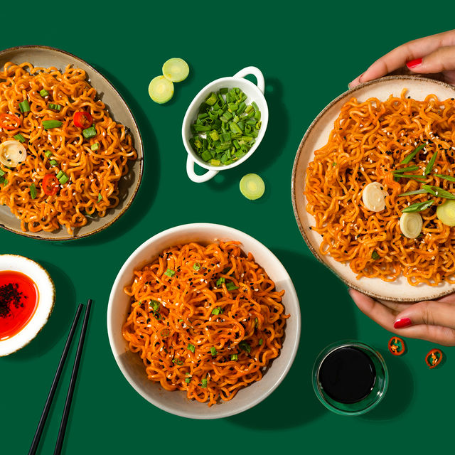 MasterChow K-chow Korean Veg Instant Noodles