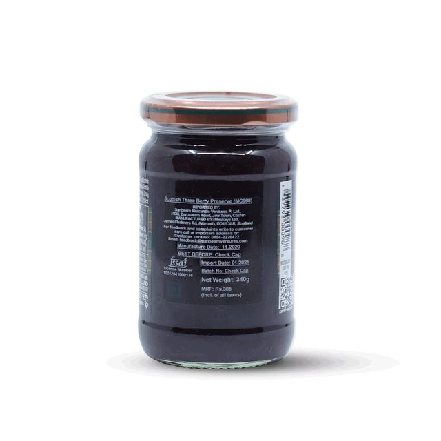 Scottish Mackeys Three Berry Preserve