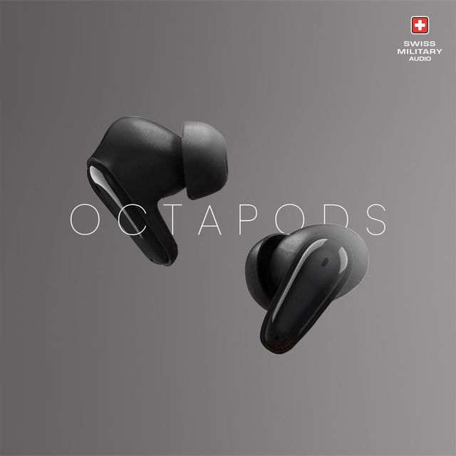 Swiss Military Audio Earbuds - Octa Pods | White