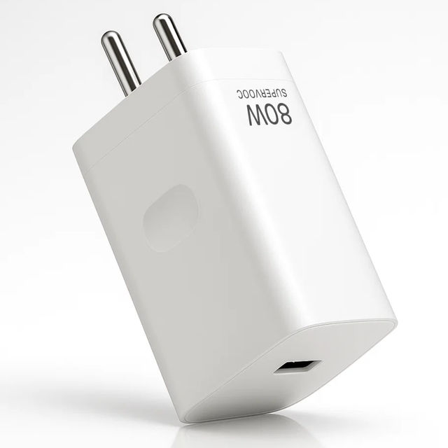 Roarx 80W Supervooc/VOOC/WARP/DASH Fast Charging Adapter with Cable for OnePlus