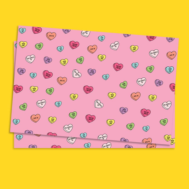 Oye Happy Compliments Wrapping Paper - White | Pack Of 2