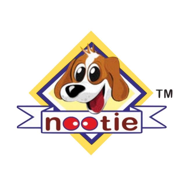 Nootie Plush Padded Collar Red Color With Grey | 15 Mm - S | For Small Dogs And Puppies
