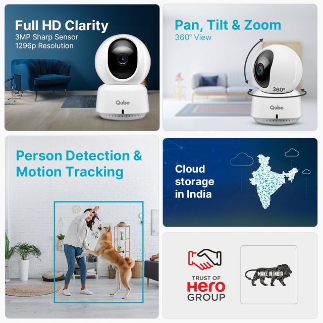 Qubo Smart Cam 360 3Mp