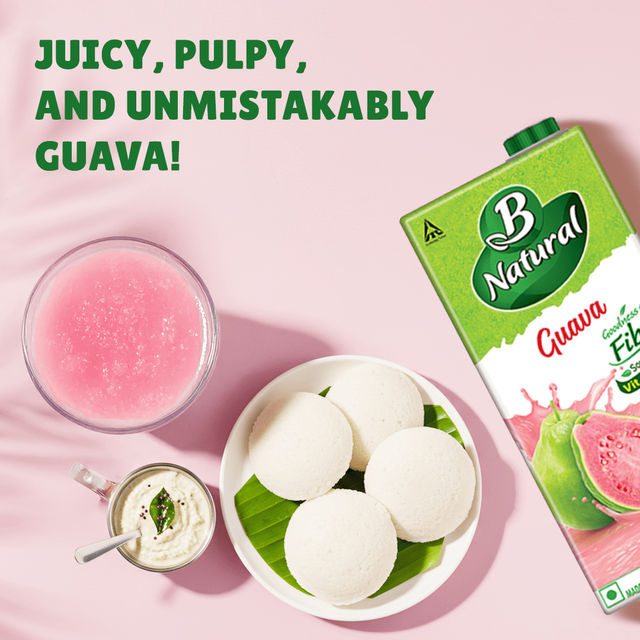B Natural Guava Fruit Juice