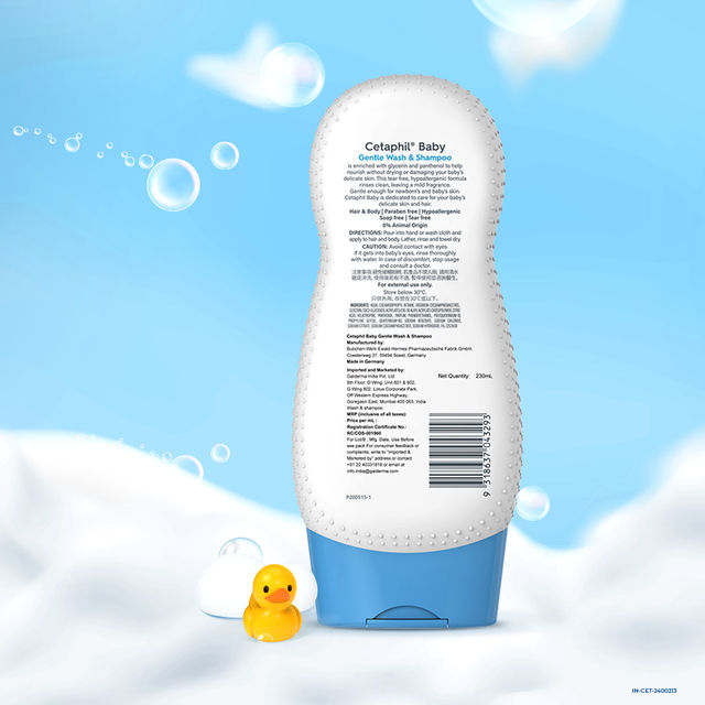 Cetaphil Gentle Wash & Shampoo Baby For Kids