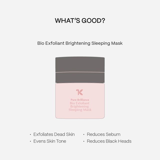 Truekind Bio Exfoliant Brightening Sleeping Mask