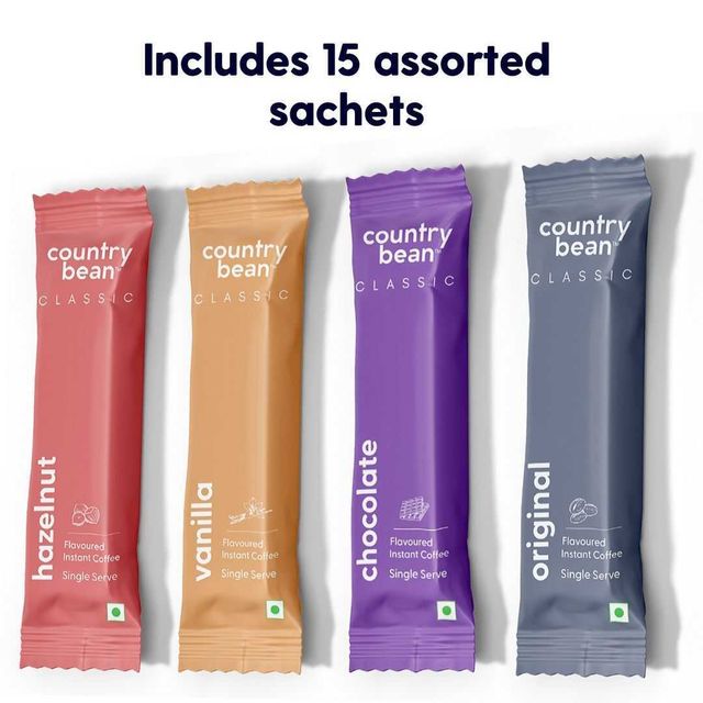 Country Bean Assorted Medium Roast Instant Coffee