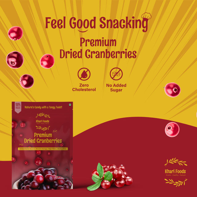 Khari Foods Cranberries Dried