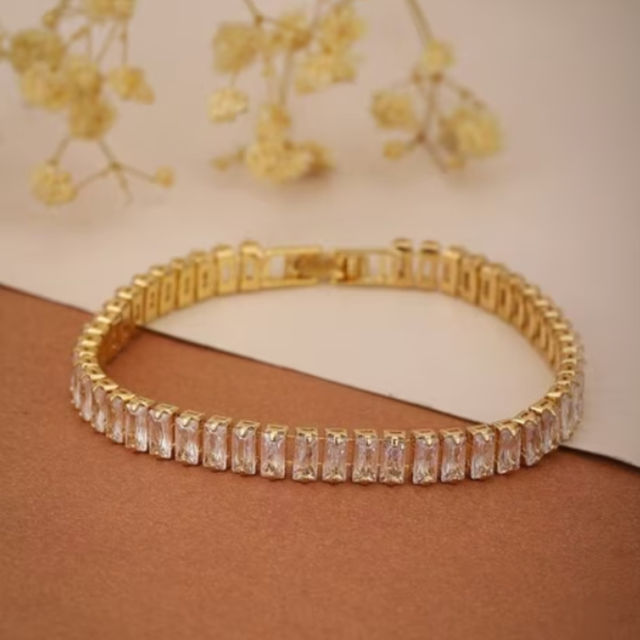 Salty Fashion Glimmer Diamond Tennis Bracelet for Women