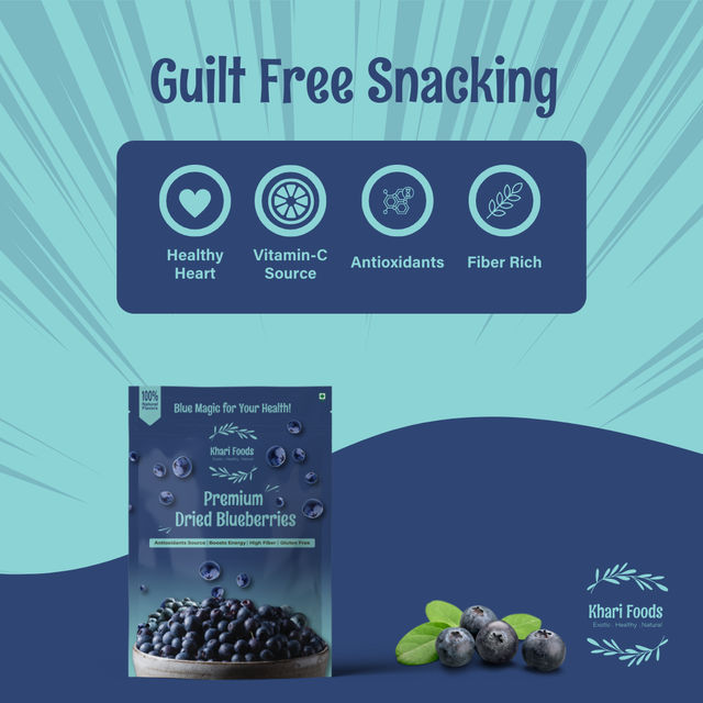 Khari Foods Blueberry Dried