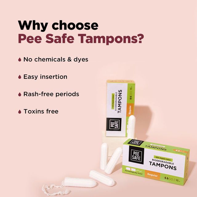 Pee Safe Tampon - Regular Flow