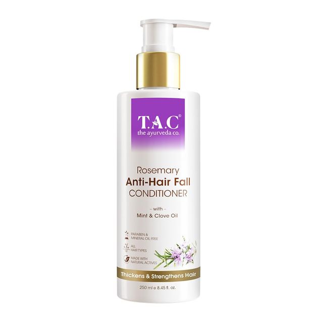 Tac Rosemary Anti-Hair Fall Conditioner With Mint & Clove Oil Combats Hair Fall
