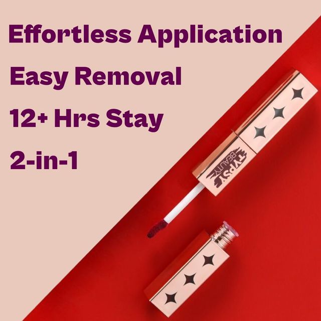 Typsy Beauty ON 'n' OFF Lipstick & Eraser 12 Hr Stay Creamy Matte Formula - Sip Happens