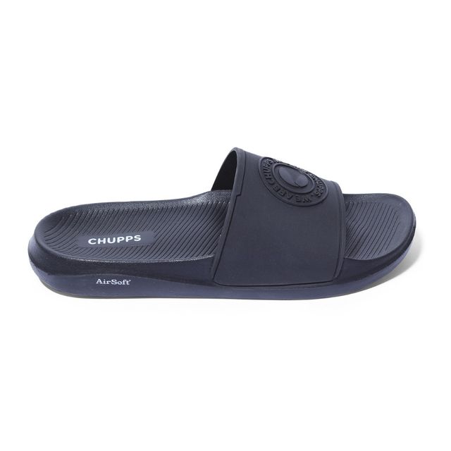 Chupps Tone Black Men's Casual Slider - UK 11