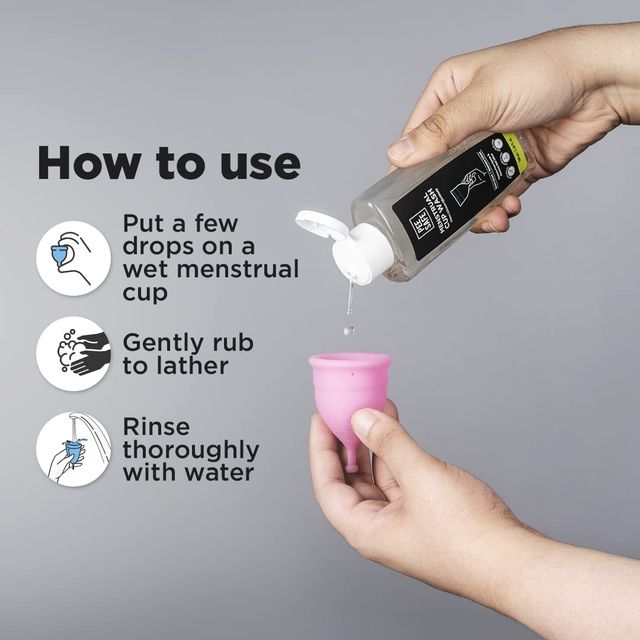 Pee Safe Menstrual Cup Wash