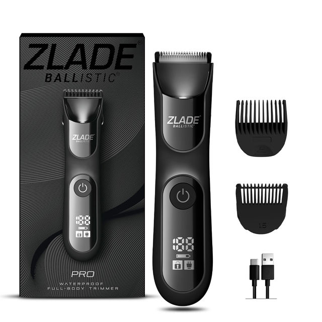 Zlade Ballistic Pro Full-Body Manscaping Trimmer For Men
