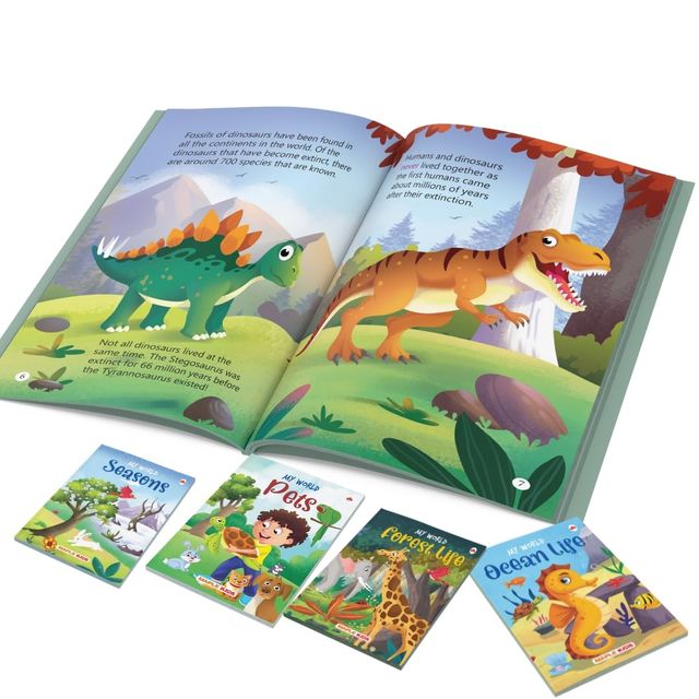 My World (Set of 10 Books) - Science Knowledge Books for Kids