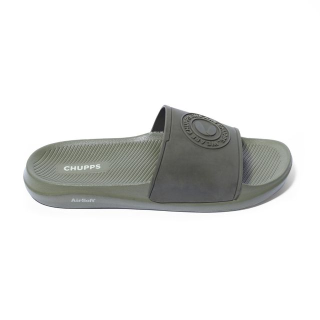 Chupps Tone Olive Men's Casual Slider - UK 6