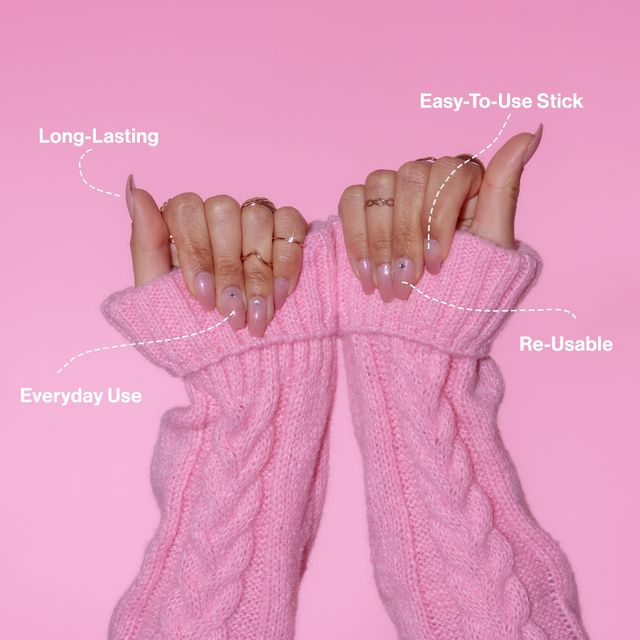L.A.Girl Luxe Shine Nail Fave Artificial Nail Tips | Into You - 28 Pcs Kit