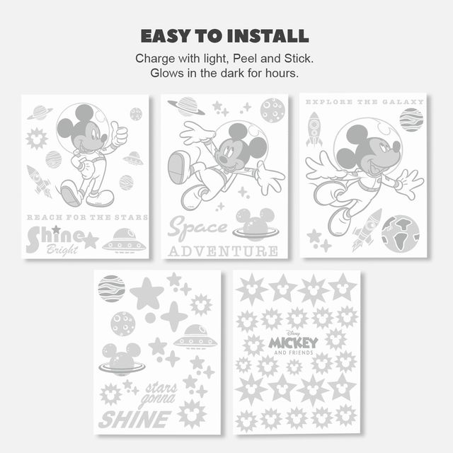 Ratna's Space Glow Mickey & Friends