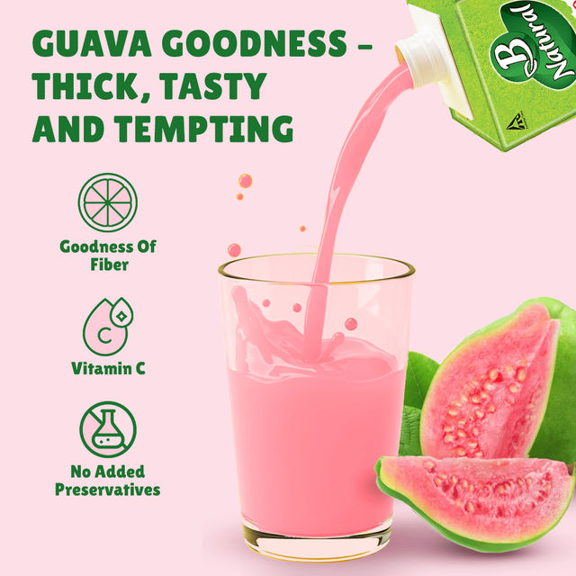 B Natural Guava Fruit Juice