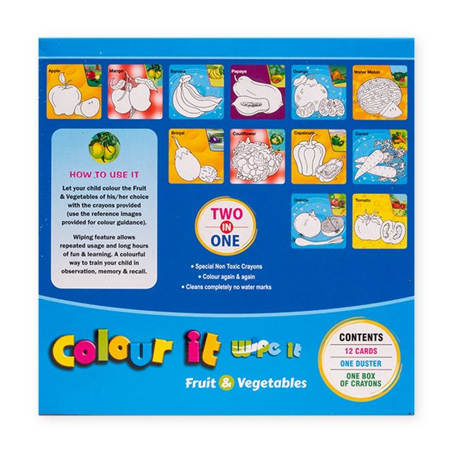 Ratna's Colour It Little Fruits & Vegetables