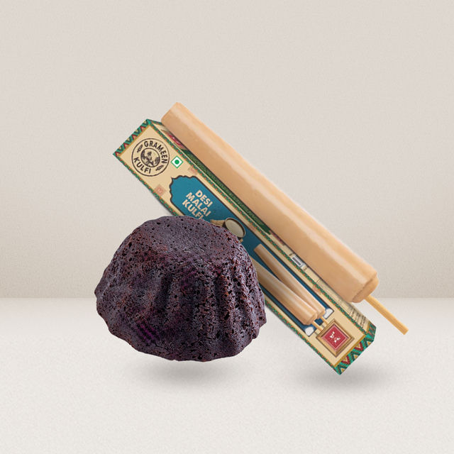 Grameen Desi Malai Kulfi Stick & Choco Lava Cake Combo