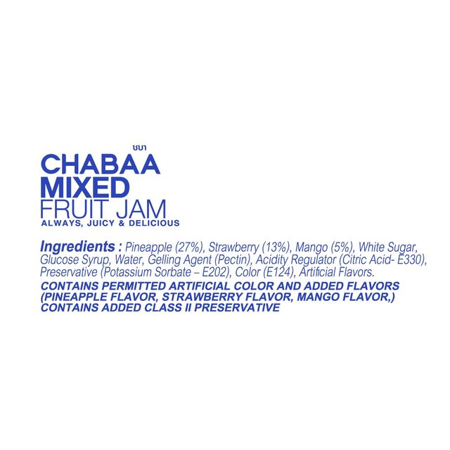 Chabaa Mixed Fruit Jam