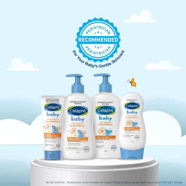 Cetaphil Daily Lotion With Calendula Baby For Kids | 0+ months