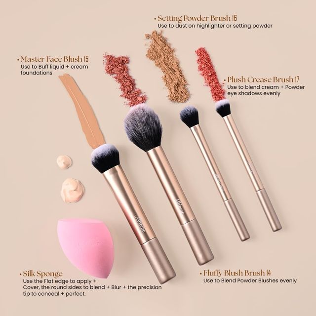 Milagro Beauty All Rounder Brush Set