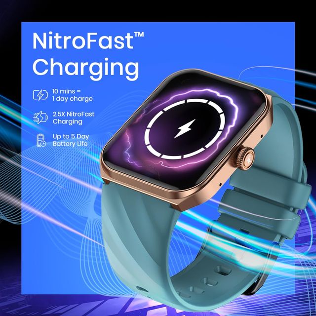 Fastrack New Limitless X2 Smartwatch|1.91 Inch Ultravu Rotating Crown 60 Hz Bt Calling Ip68 Black