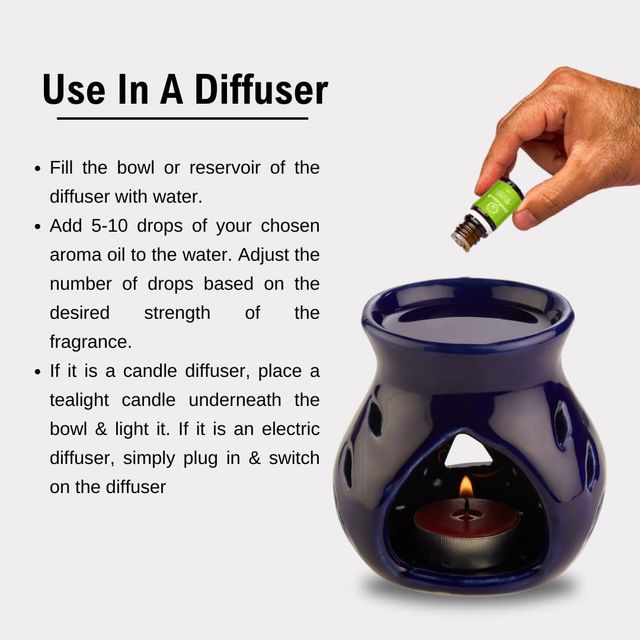 Asian Aura Diffuser Aroma Oils For Home Fragrance 10 ml Fresh Lime